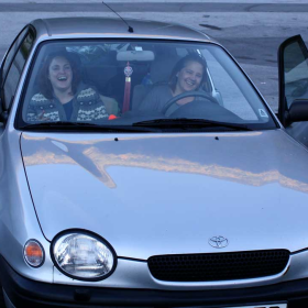 the silly car