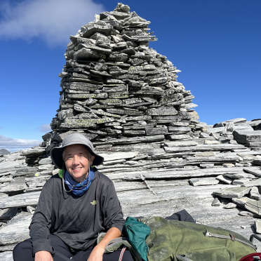 happy me at the summit