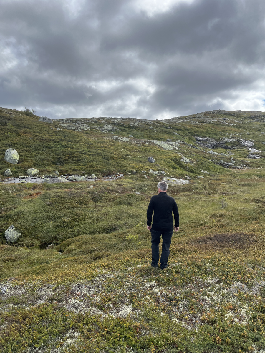 brother in Vassfarfjellet