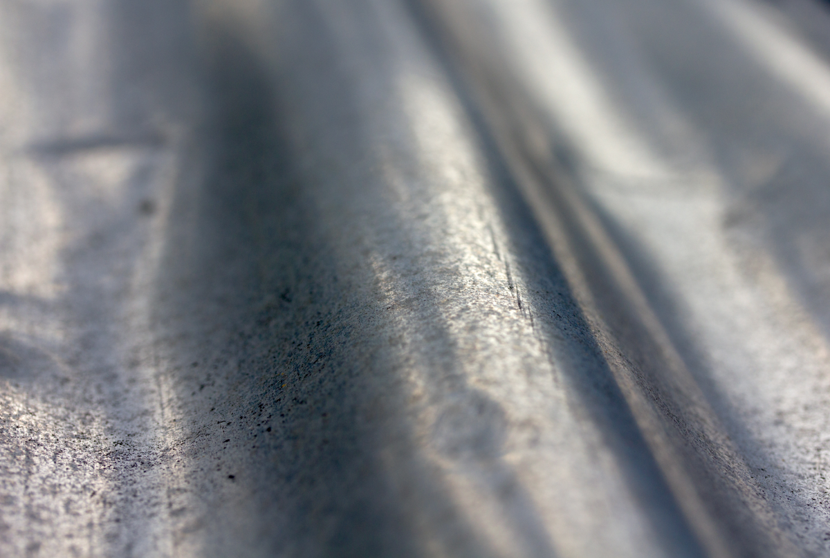 corrugated iron