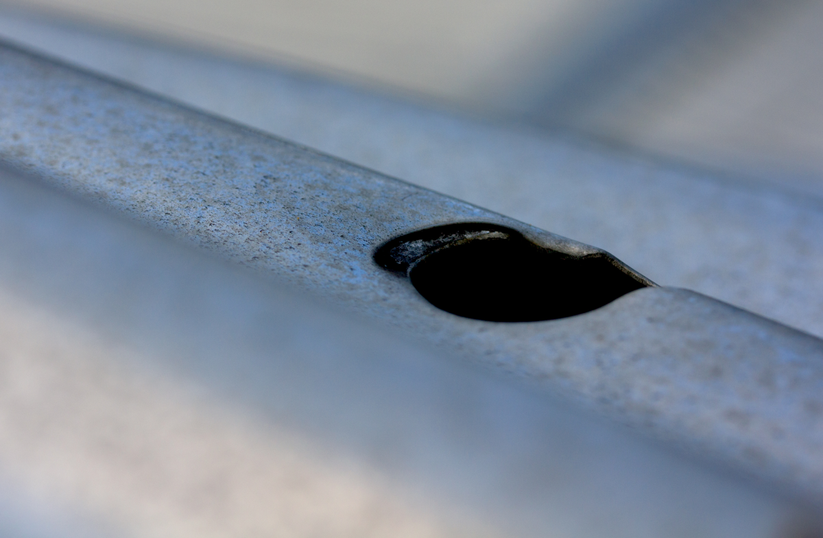 corrugated iron
