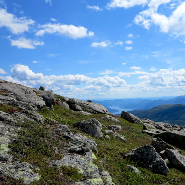 looking southeast