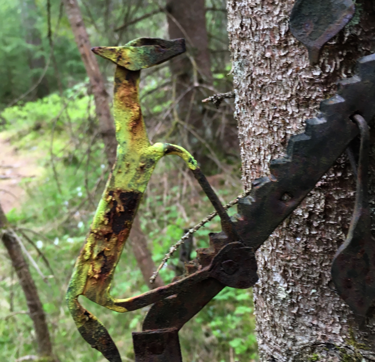 art in the woods
