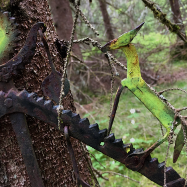 art in the woods