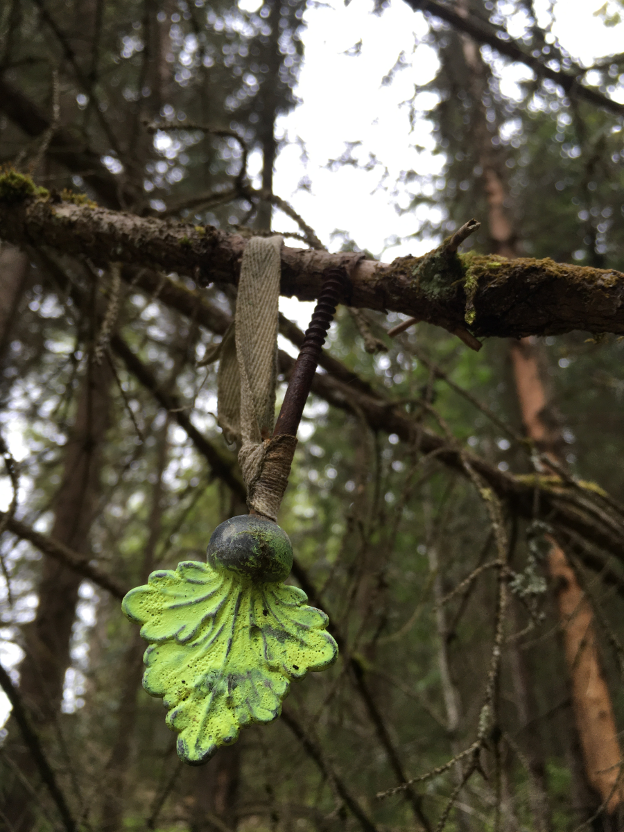 decorated forest