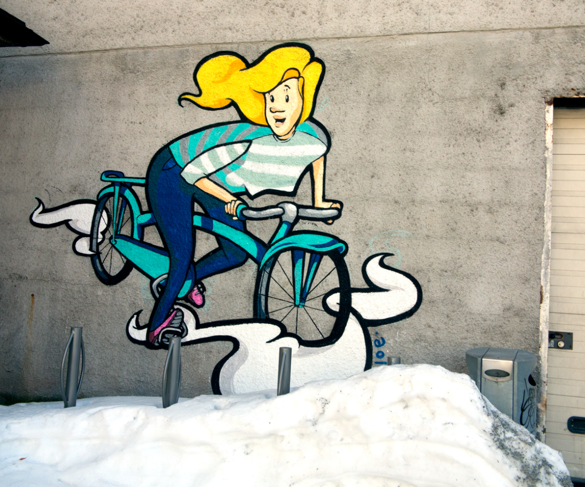 bike girl