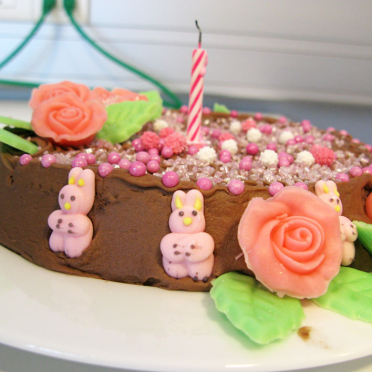 cake at the lab
