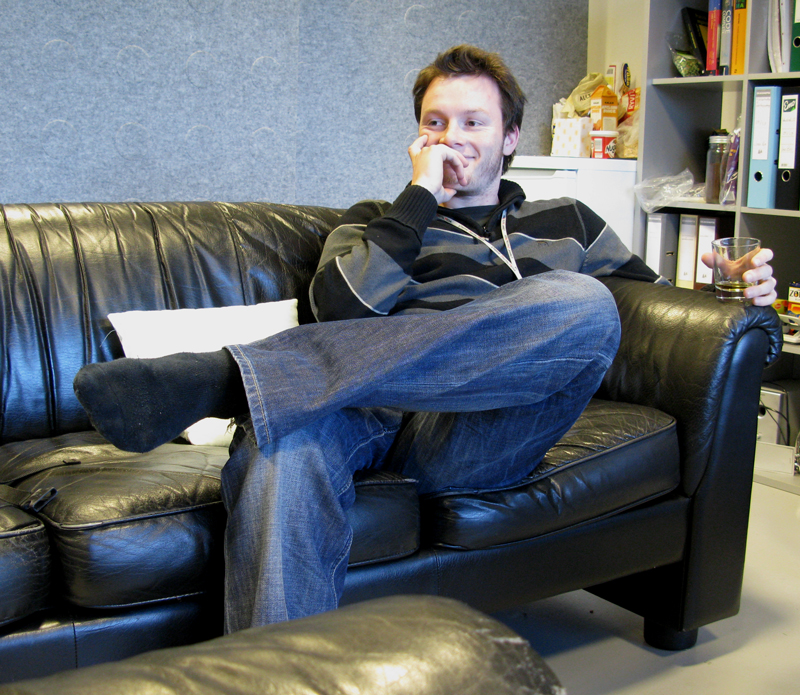 a wee dram at the lab