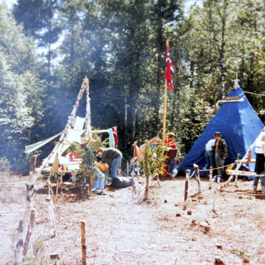 Troppsleir Risør 1984