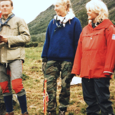 Vandreleir, Jotunheimen 1988