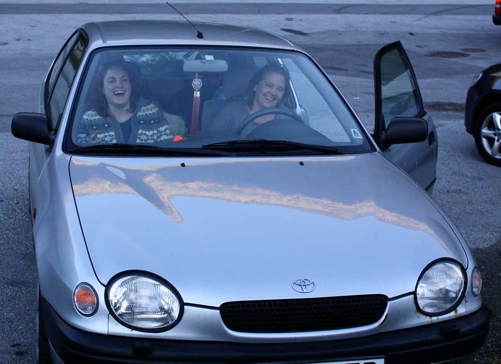 the silly car