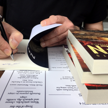 dave signing 