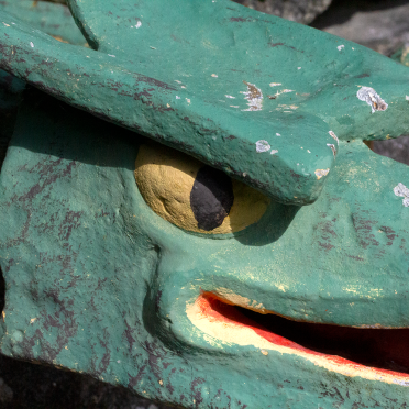 dragon water post