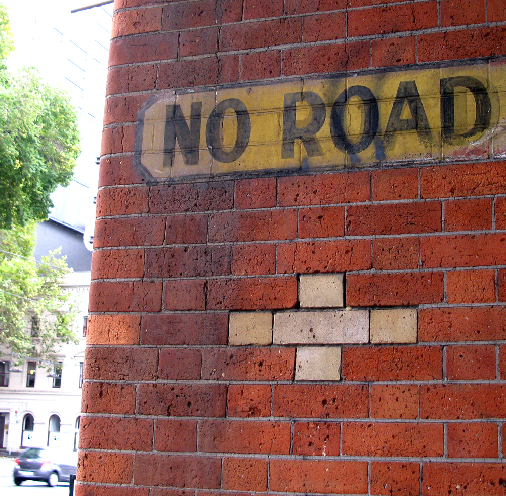 no road