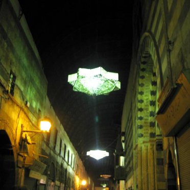 the souk at night