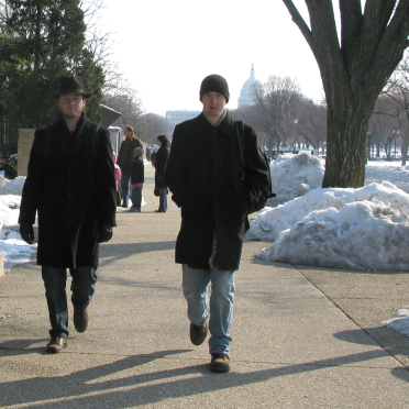 walk to work