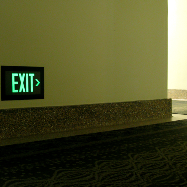 the hall