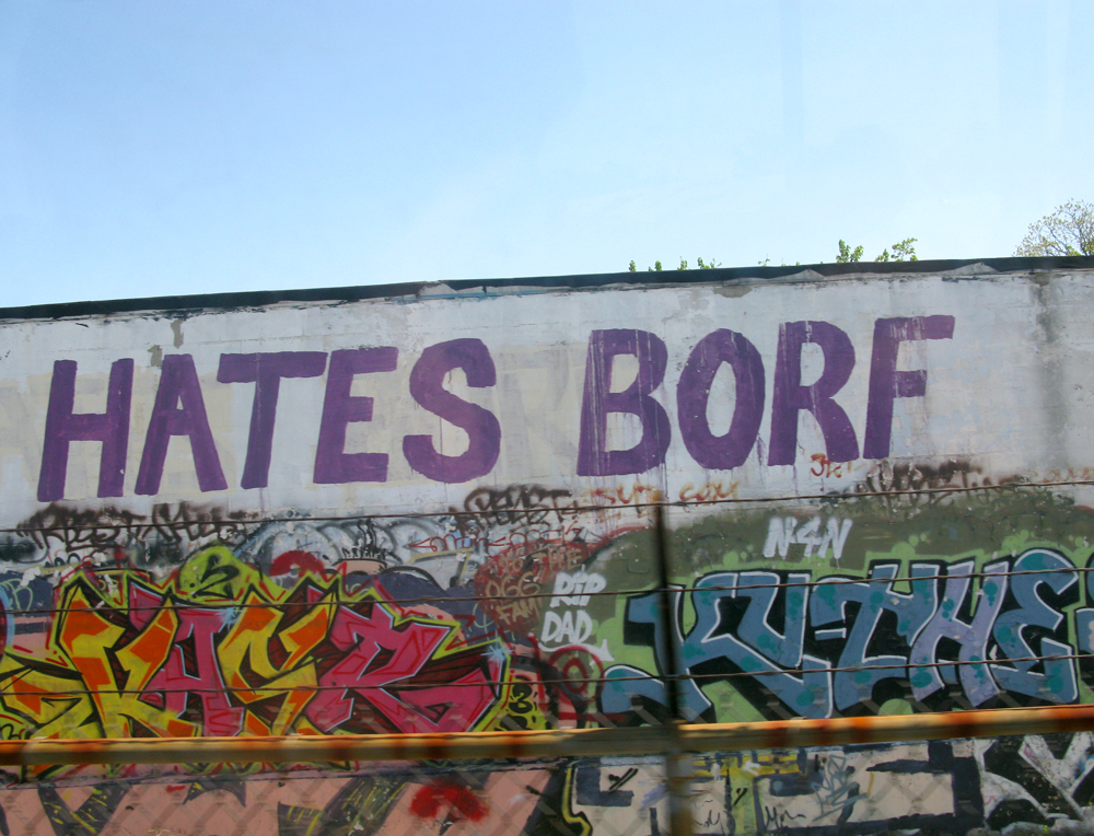 obama hates borf