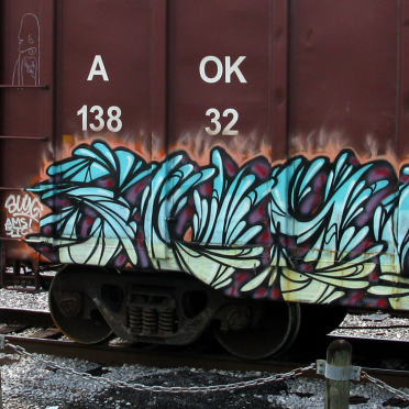 grafitti train