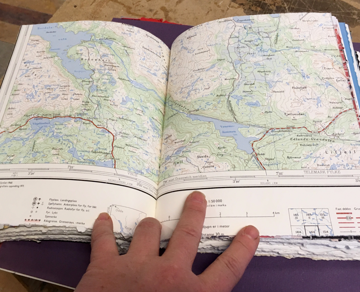 map spread
