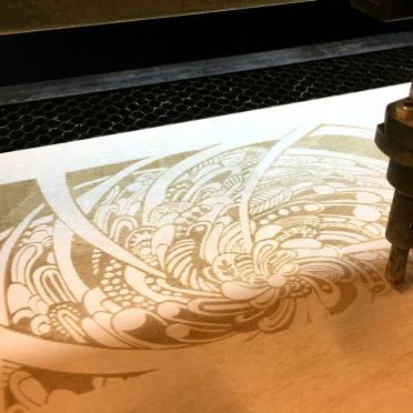 laser engraving, drawing and cutting