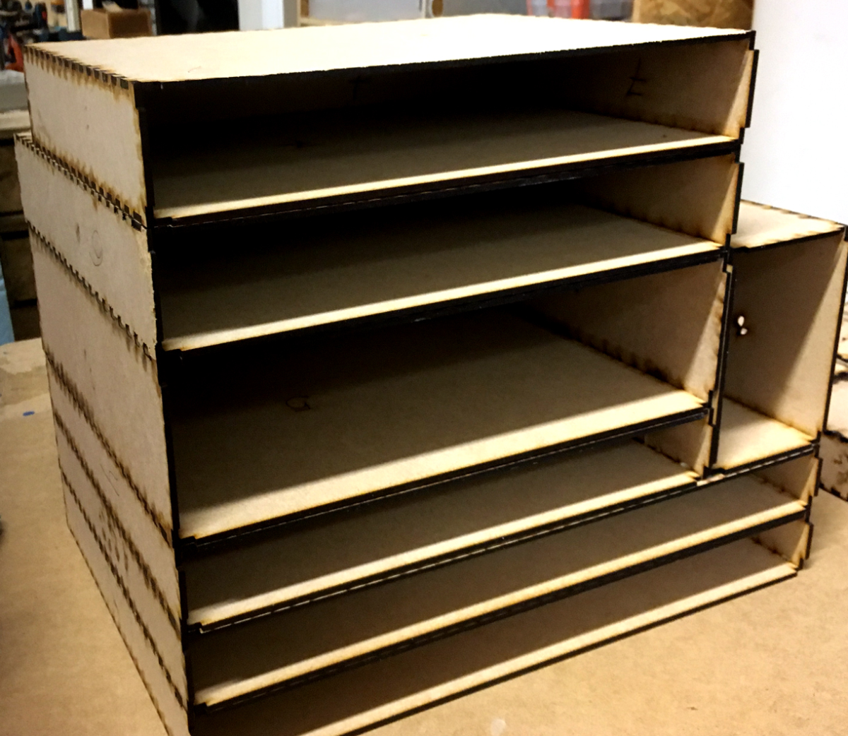 boxes, little boxes, made of mdf