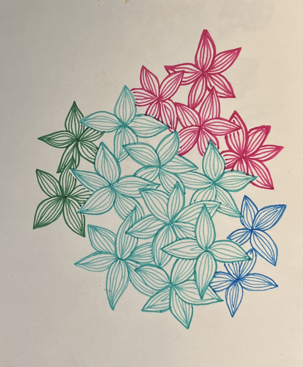 doodly flowers