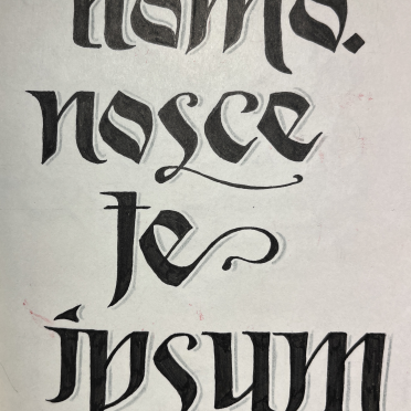 homo. nosce te ipsum