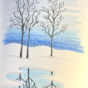 frozen