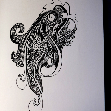 abstract scribbles