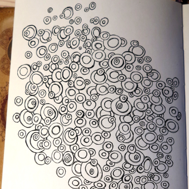 abstract scribbles