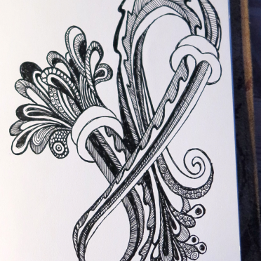 abstract scribbles